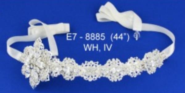 Variety of bridal belts and sash